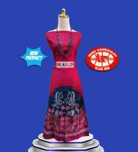 Kain Sasirangan Bahan Katun Gradasi